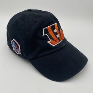 Cincinnati Bengals‎ Hat '47 Brand Adjustable slouch Clean Up strap back Black